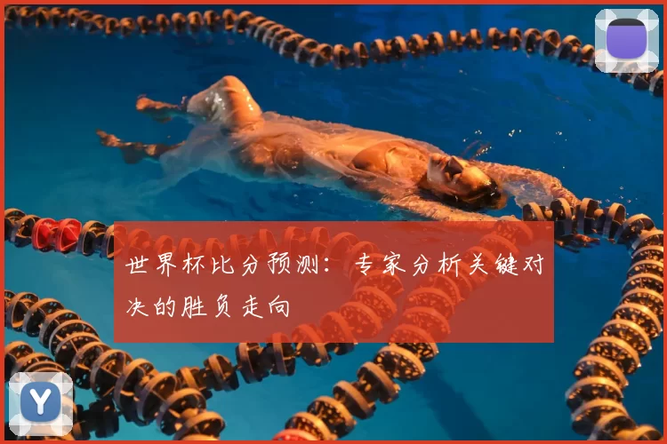 世界杯比分预测:专家分析关键对决的胜负走向
