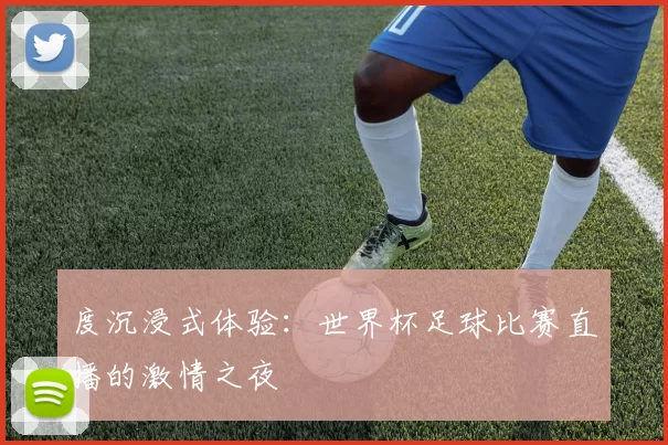 度沉浸式体验：世界杯足球比赛直播的激情之夜