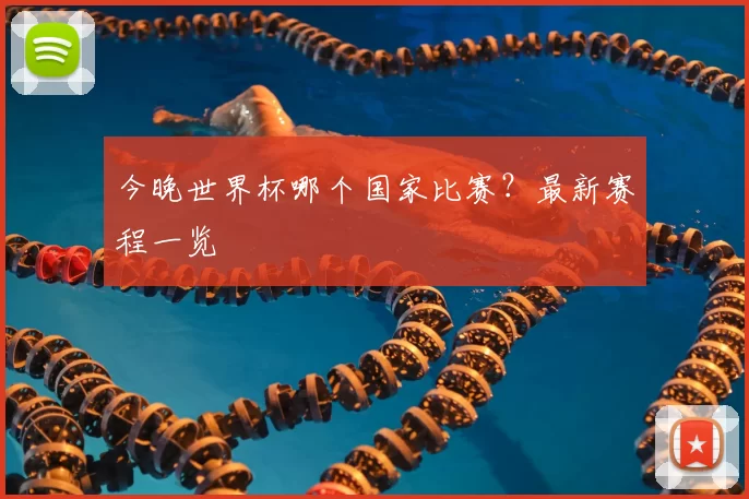 今晚世界杯哪个国家比赛？最新赛程一览
